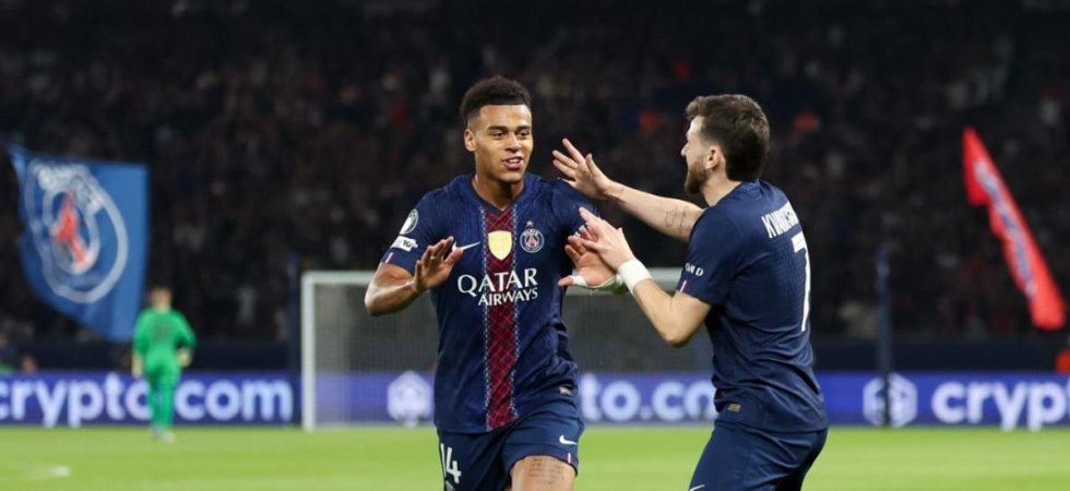 Ligue des champions : Le PSG domine Liverpool à la pause grâce à Doué