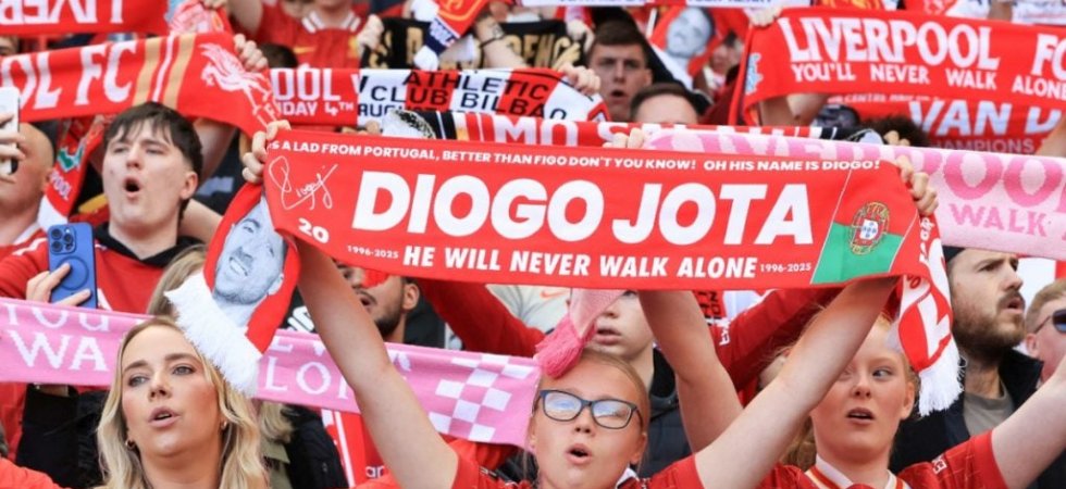 Liverpool : Jota honoré lors du retour à Anfield 