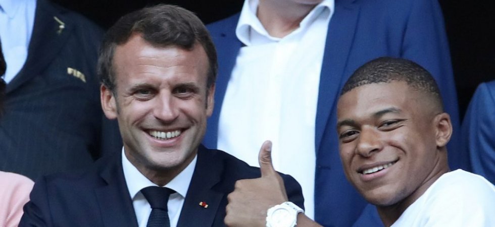 Macron encense Mbappé