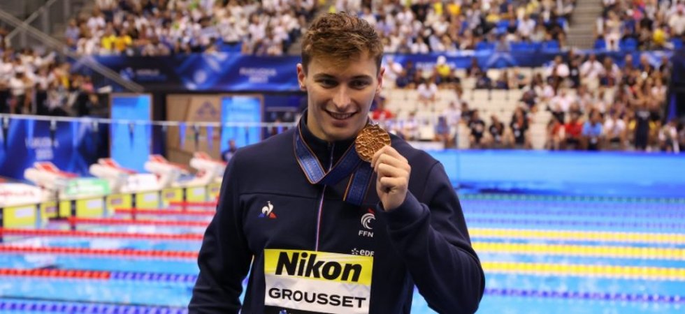 Mondiaux : Grousset en bronze sur 100m nage libre, Pigrée dernière de sa finale
