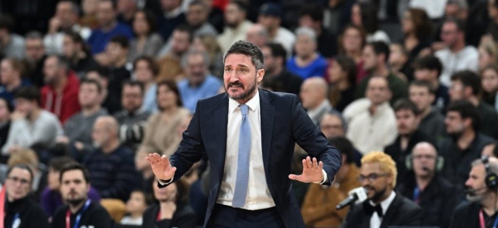 Euroligue (H) : Pozzecco veut « rester positif » après la nouvelle défaite de l'ASVEL 