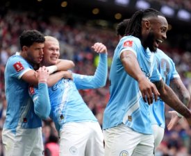 Manchester City décroche une 8e FA Cup grâce à Semenyo