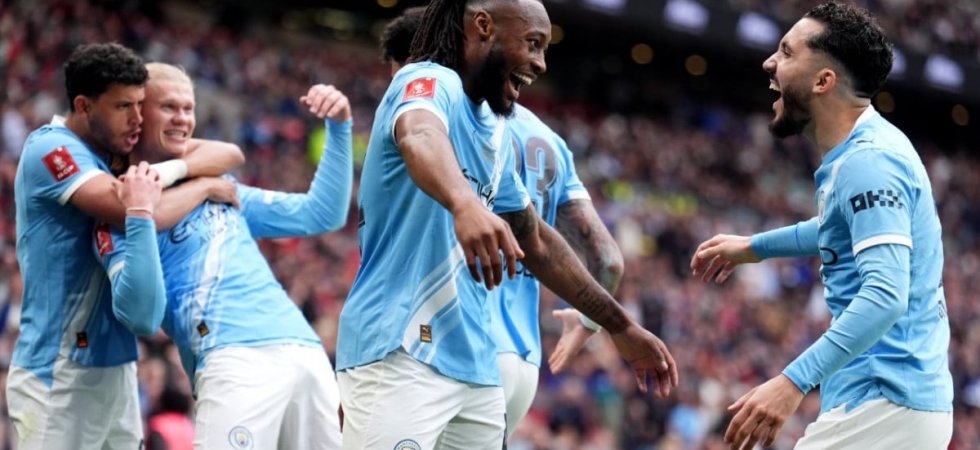 Manchester City décroche une 8e FA Cup grâce à Semenyo