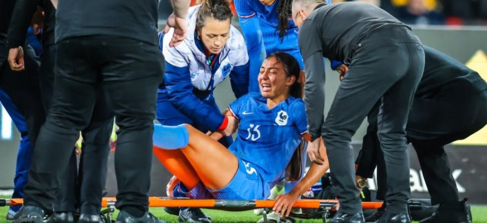 Bleues : Bacha blessée et en larmes lors d'Australie-France