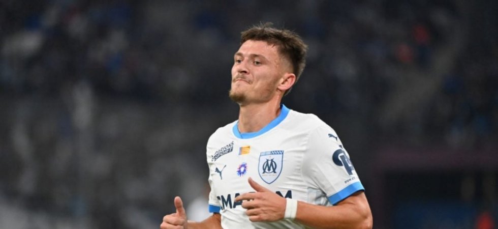 Marseille : Merlin, forfait avec les Bleuets, reprend l'entraînement 