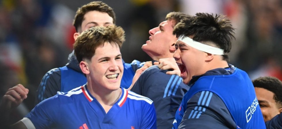 Tournoi des 6 Nations U20 (J5) : Les Bleuets remportent le Grand Chelem après leur succès face à l'Angleterre