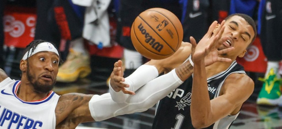 NBA - Spurs : Wembanyama, neuf de chute