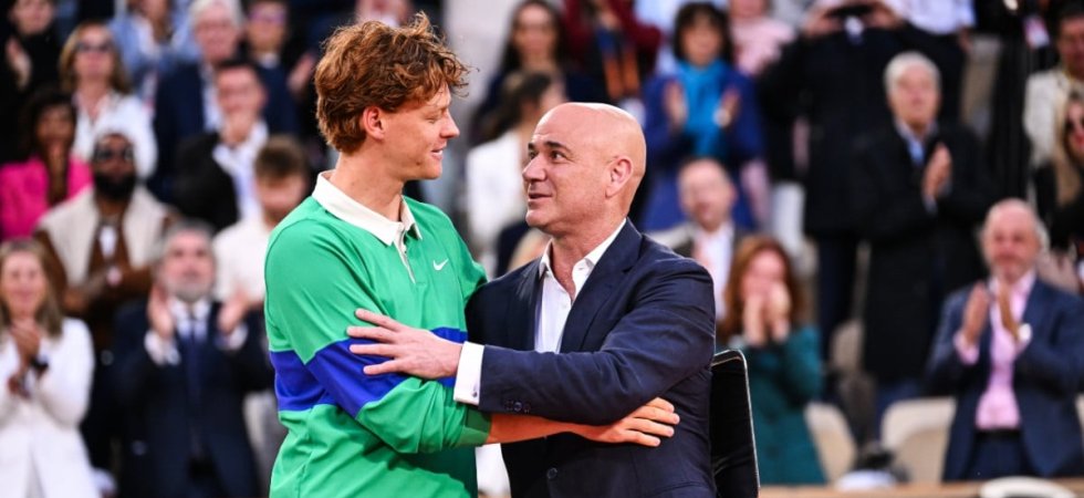 Tennis - Roland-Garros : Agassi se pose des questions sur Sinner