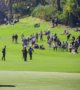 Golf : Woods progresse pour son deuxième jour de reprise 