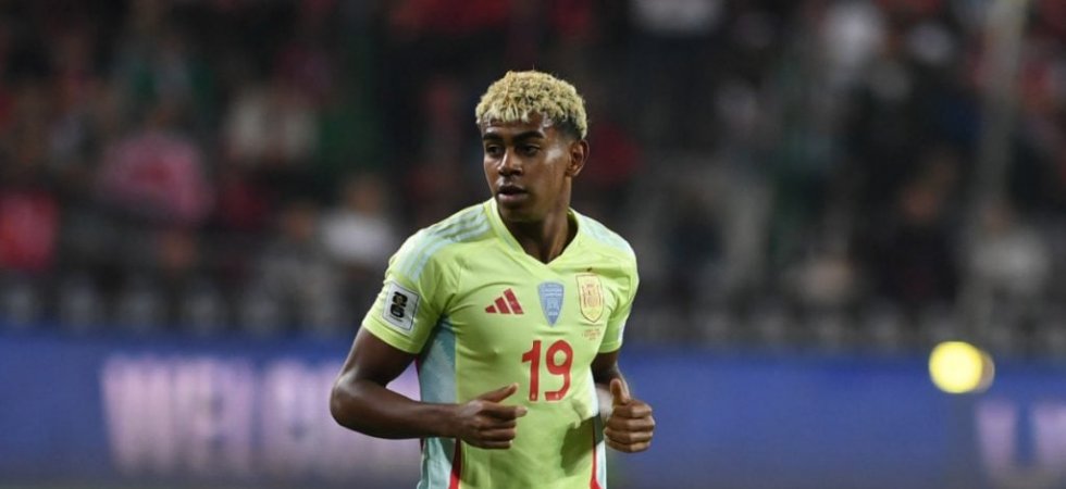 Espagne : Yamal écarté, la Fédération mécontente 