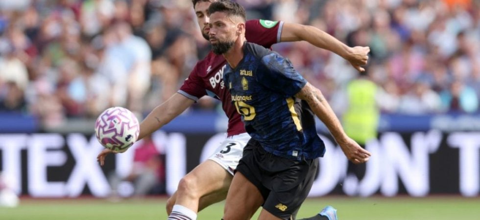 Lille : Le bijou de Giroud n'a pas suffi face à West Ham 