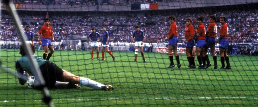 France-Espagne (2-0) en 1984