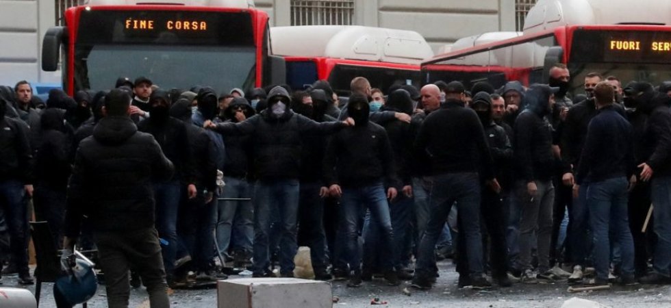 Ligue des Champions : 8 supporters arrêtés après les violences avant Naples-Francfort