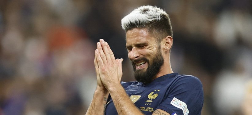 Attaquant : Olivier Giroud (35 ans)