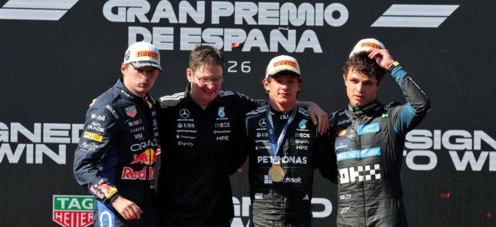 F1 - GP d'Espagne : Antonelli dompte le Madring devant Verstappen et Norris