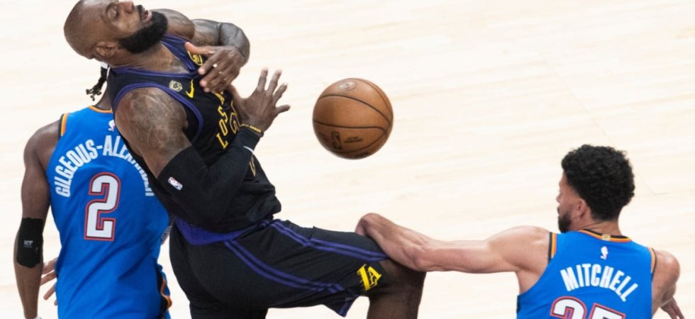 NBA : Les Lakers balayés par OKC, Cleveland relance tout contre Detroit