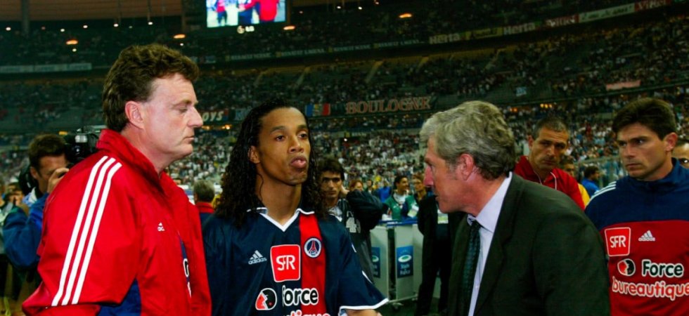 Quand Ronaldinho se paie Luis Fernandez, son ancien entraîneur au PSG