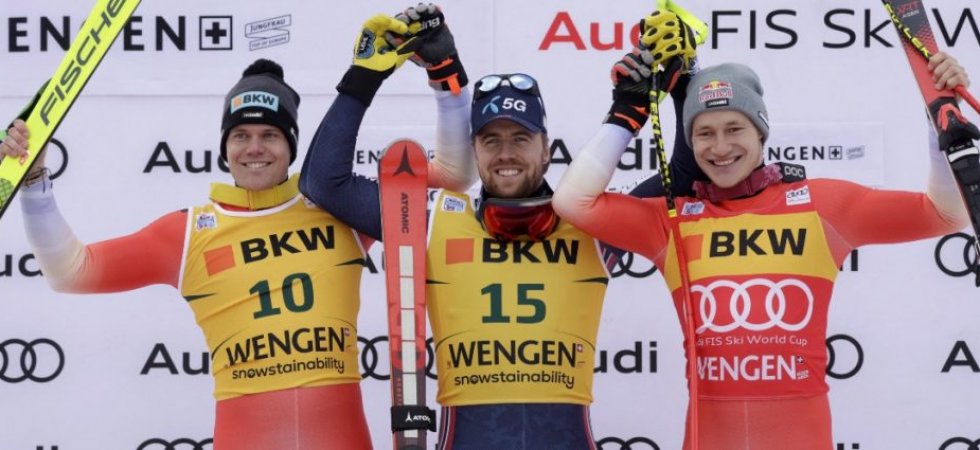 Ski alpin - Super-G de Wengen (H) : Kilde était le plus fort, Giezendanner meilleur Français