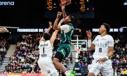 Betclic Elite (J26) : Paris s'impose nettement contre Limoges, Bourg-en-Bresse dominé par Nanterre 