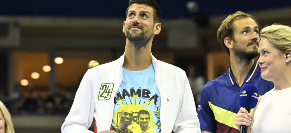 US Open : Le formidable clin d'oeil de Djokovic à Bryant