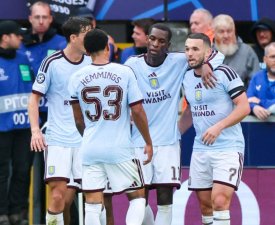Ligue des champions (J1) : Match canon et succès serré pour Villa à Bruges