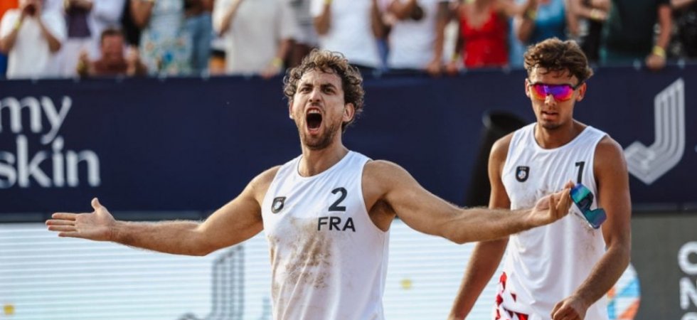 Paris 2024 - Beach-volley (H) : La France décroche un deuxième billet pour les Jeux 