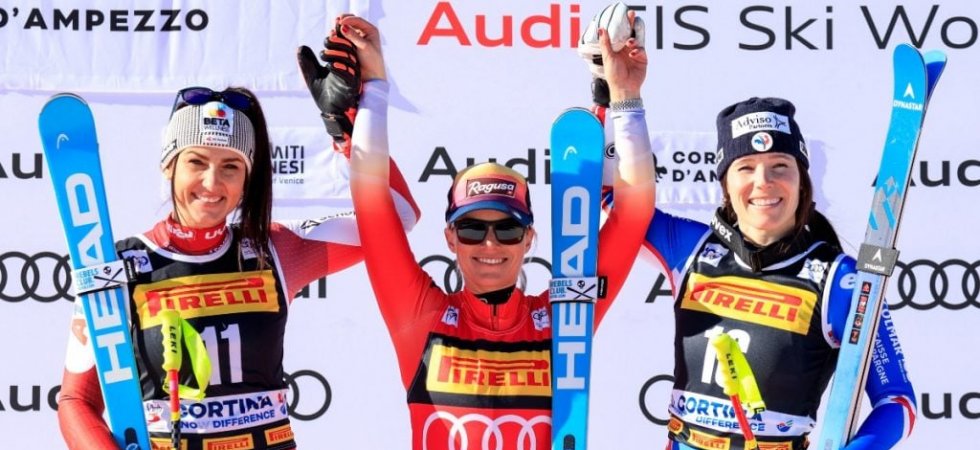 Ski alpin - Super-G de Cortina d'Ampezzo (F) : Un podium pour Miradoli, la victoire pour Gut-Behrami 