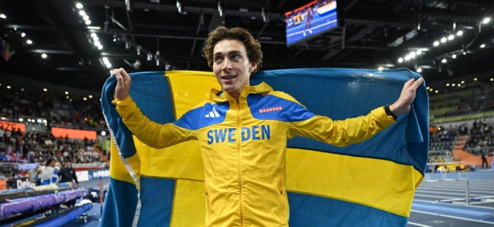 Perche : Duplantis saute un mur de 5,50 m !