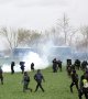 Bassines: premiers affrontements entre manifestants et forces de l'ordre à Sainte-Soline