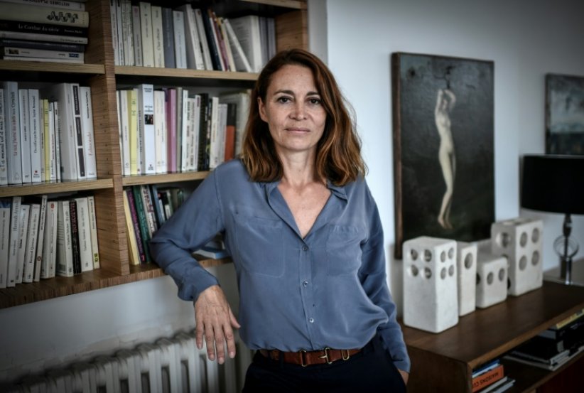 la journaliste Hélène Devynck, le 22 juin 2021 à Paris 