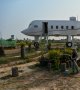 Cambodge: au milieu des rizières, une "maison avion" capte les curieux