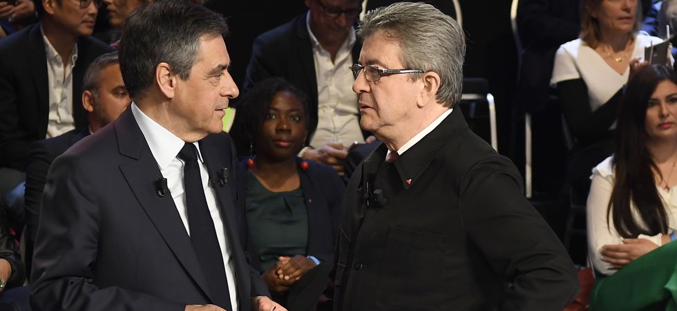 Présidentielle : Mélenchon fait jeu égal avec Fillon, Macron et Le Pen en perte de vitesse