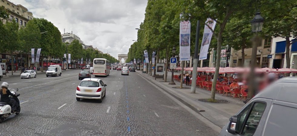 Coups de feu sur les Champs-Elysées