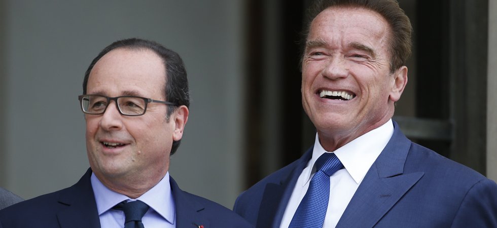 Renoncement de Hollande : Schwarzenegger salue "le champion du peuple et de l'environnement"
